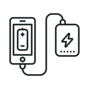 平行的手與電池 連接世界的無(wú)形紐帶